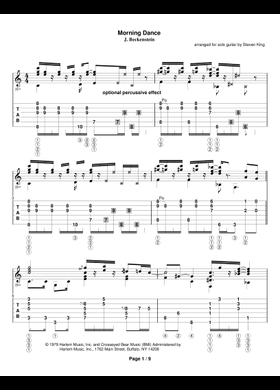 無料のモーニングダンス スパイロジャイラ の楽譜 | MuseScore.com で