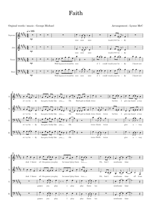 Faith – George Michael Faith - George Michael (Chord Chart) 楽譜