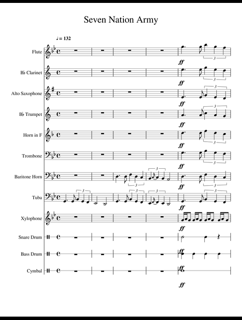 無料の の楽譜マーチングバンド 用 | MuseScore.com でPDFの