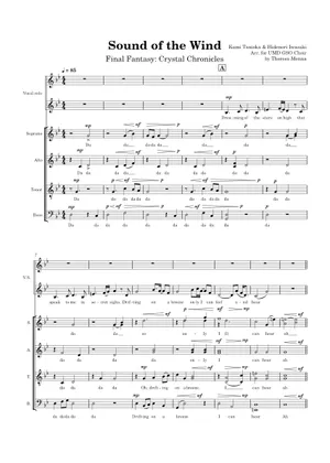 風の音 (ファイナルファンタジー・クリスタルクロニクル) 楽譜 ピアノ 風の音 (ファイナルファンタジー・クリスタルクロニクル) 楽譜 ピアノ