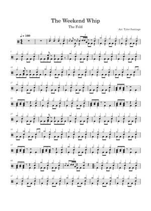 ザ・ウィークエンド・ウィップ 楽譜 ピアノ (ソロ) easy | MuseScore.com