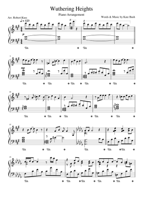 無料のケイト・ブッシュ の楽譜 | MuseScore.com でPDFのダウンロード