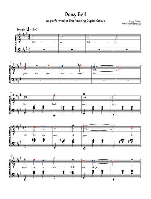 Graphix Design | 無料の の楽譜 | MuseScore.com でPDFのダウンロード