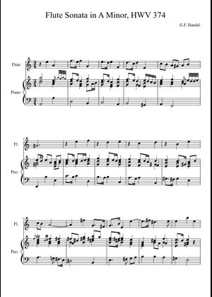 オーボエと通奏低音のためのソナタ ハ短調, HWV 366 - ゲオルク