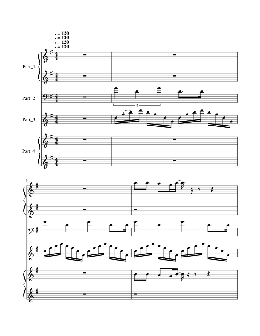 Puff Along Puff Along- Tony Hymas 楽譜 ピアノ, ボーカル (混合カルテット) | MuseScore.com