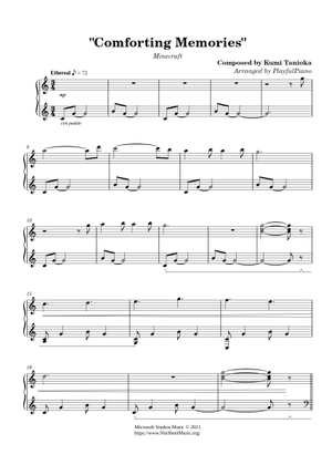 Comforting Memories – Kumi Tanioka 楽譜 ピアノ, 弦楽器グループ