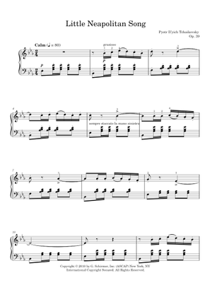 ナポリの歌 楽譜 ピアノ (ソロ) easy | MuseScore.com