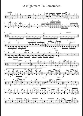 無料のドリーム・シアター の楽譜 | MuseScore.com でPDFの