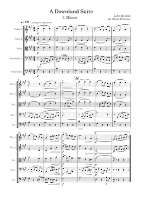 アイアランド ダウンランド組曲 楽譜 無料のダウンランド組曲 ジョン・アイルランド の楽譜 | MuseScore.com