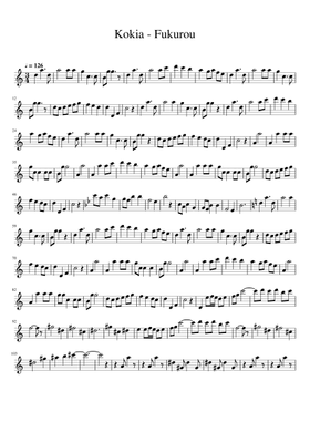 無料のコキア の楽譜 | MuseScore.com でPDFのダウンロードまたは印刷