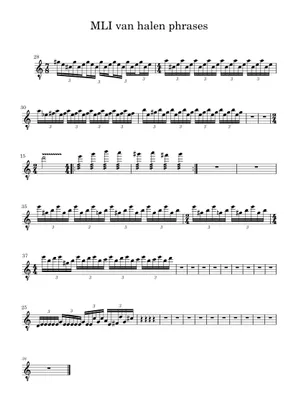 噴火 の公式楽譜を演奏する ヴァン・ヘイレン ギター | MuseScore.com 噴火 の公式楽譜を演奏する ヴァン・ヘイレン ギター | MuseScore.com