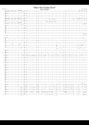 Overture to Candide - Leonard Bernstein 楽譜 チューバ, フルート