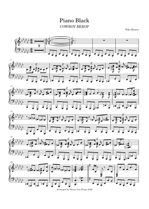 その他 COWBOY BEBOP BAND SCORE カウボーイビバップ ピアノブラック 楽譜 ピアノ (ソロ) easy