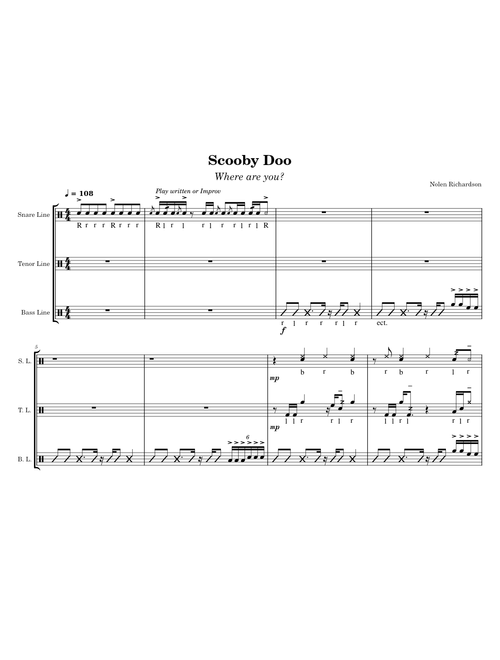 無料の の楽譜マーチングバンド 用 | MuseScore.com でPDFの