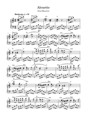 無料のポール・モーリア の楽譜 | MuseScore.com でPDFのダウンロード