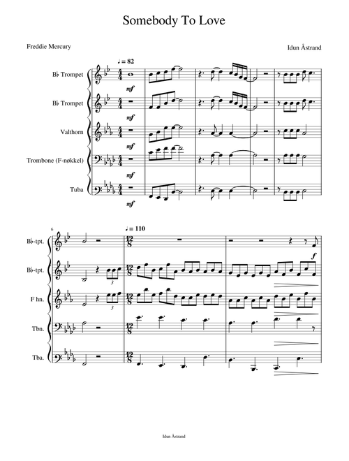 無料のソロ チューバの楽譜 | MuseScore.comでPDFをダウンロードまたは印刷