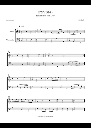 バッハ - コラール、BWV 514 楽譜 ピアノ (ソロ) | MuseScore.com
