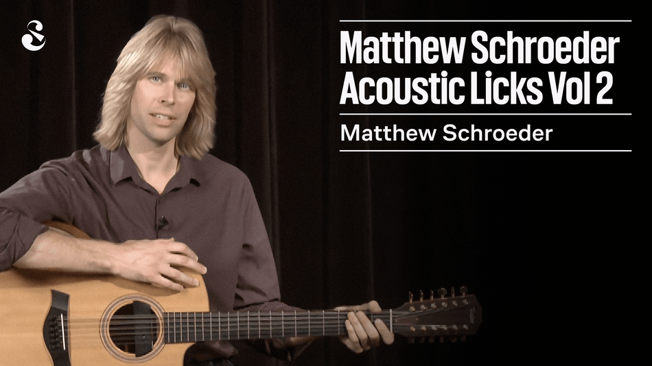 Matthew Schroeder Acoustic Licks Vol 2