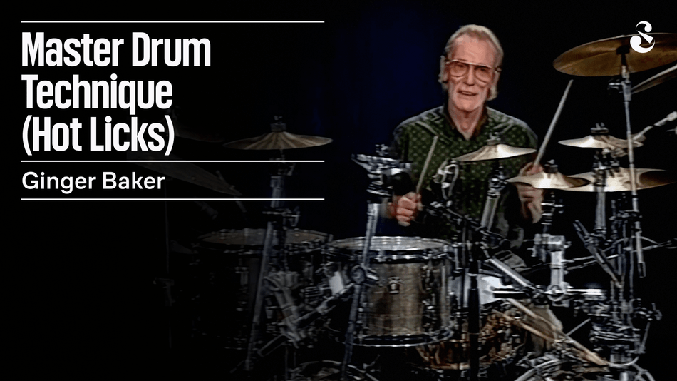 Ginger Baker - Master Drum Technique (Hot Licks)